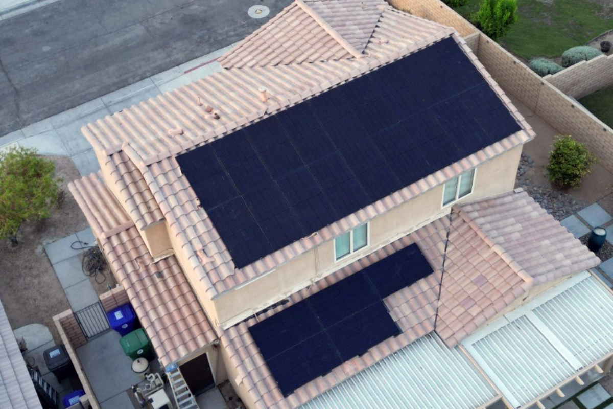 installing 36 solar panels backup power
